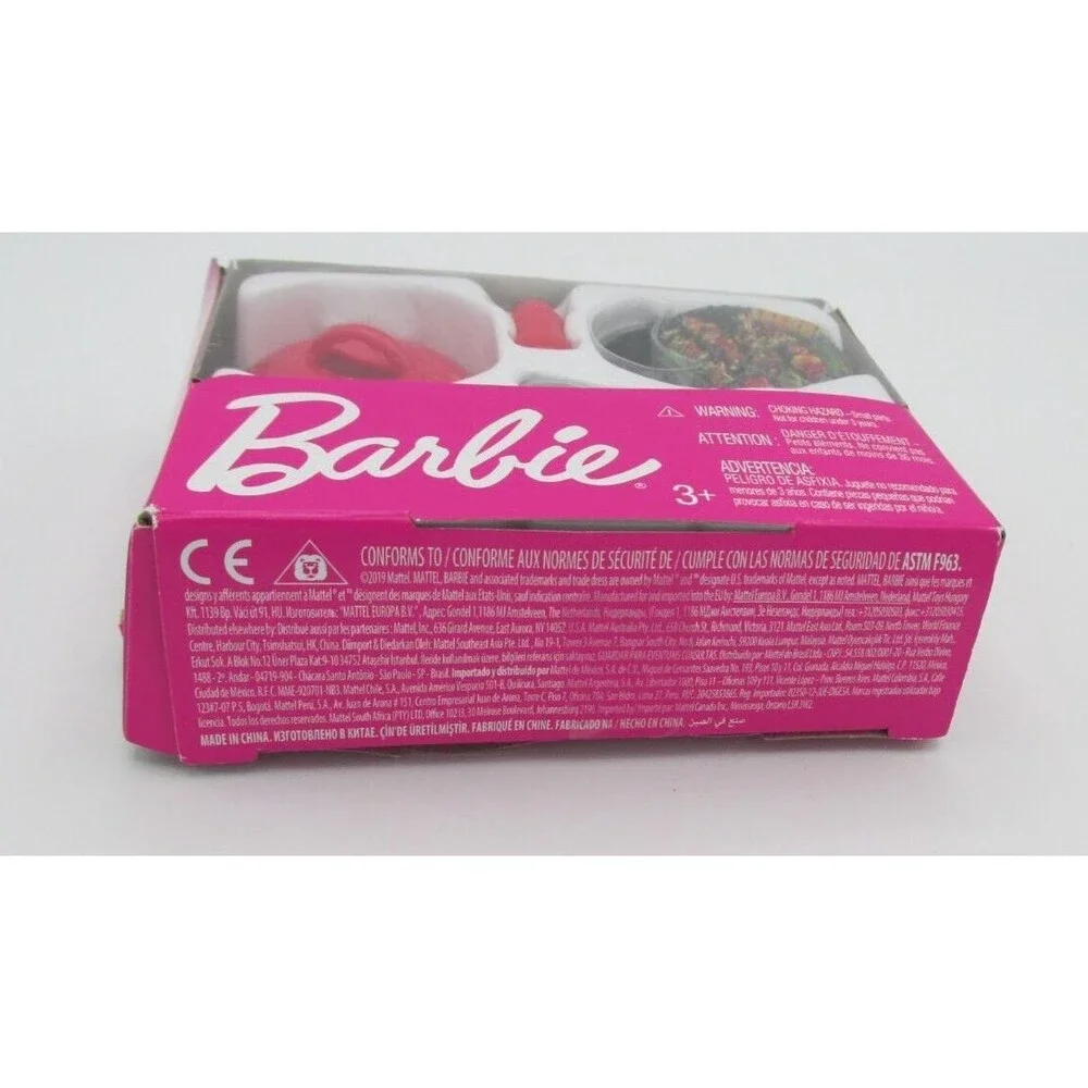 Barbie Accessory Pack Barbecue BBQ Accessories new in damaged packaging